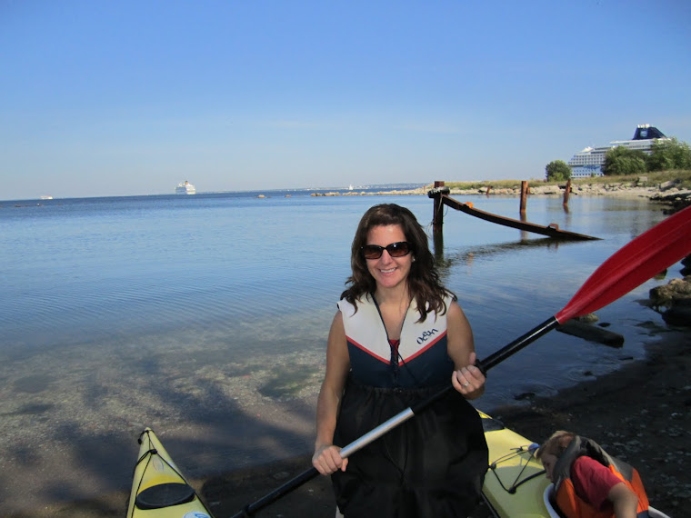 Kayaking on the Baltic Sea
