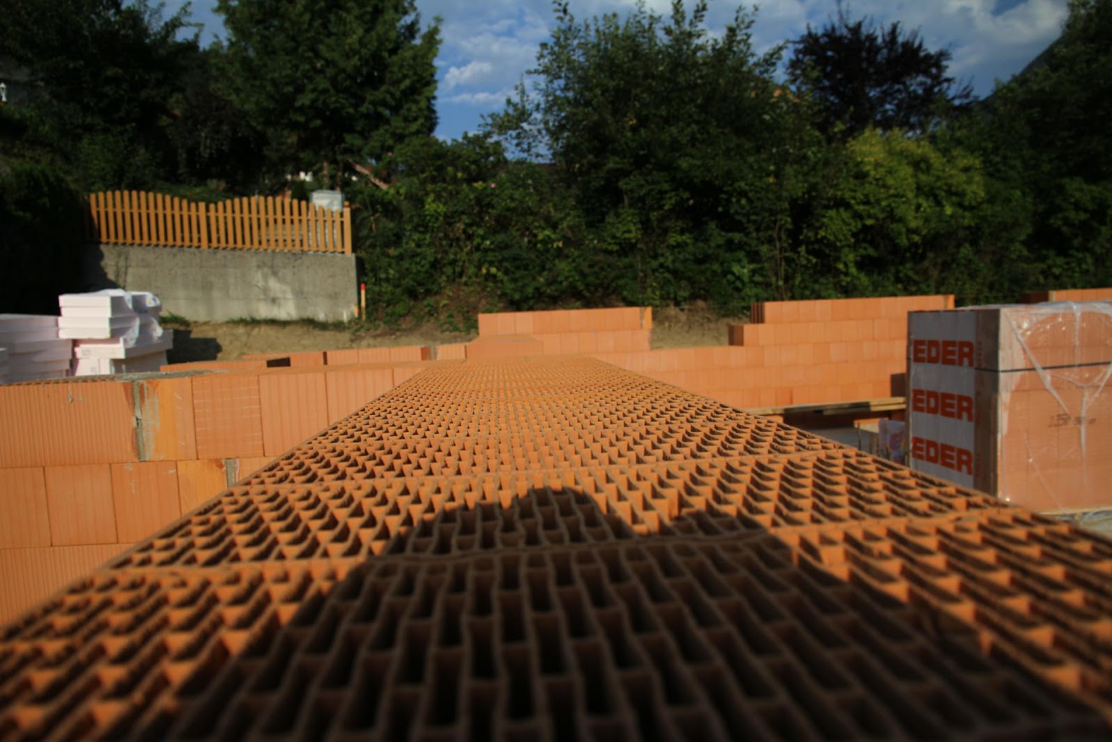 Bautagebuch Von Marlene Und Bernhard Aufmauern Erdgeschoss