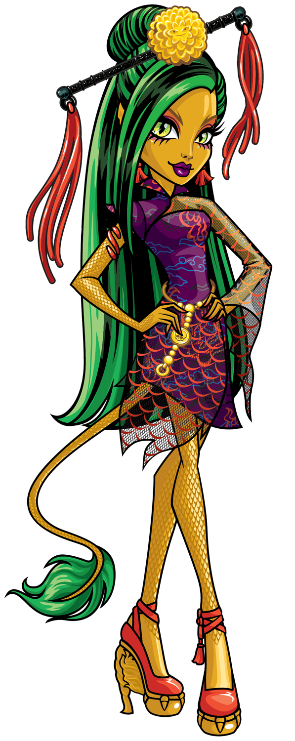 El viaje de Füjur Muñecas Monster High Jinafire Long