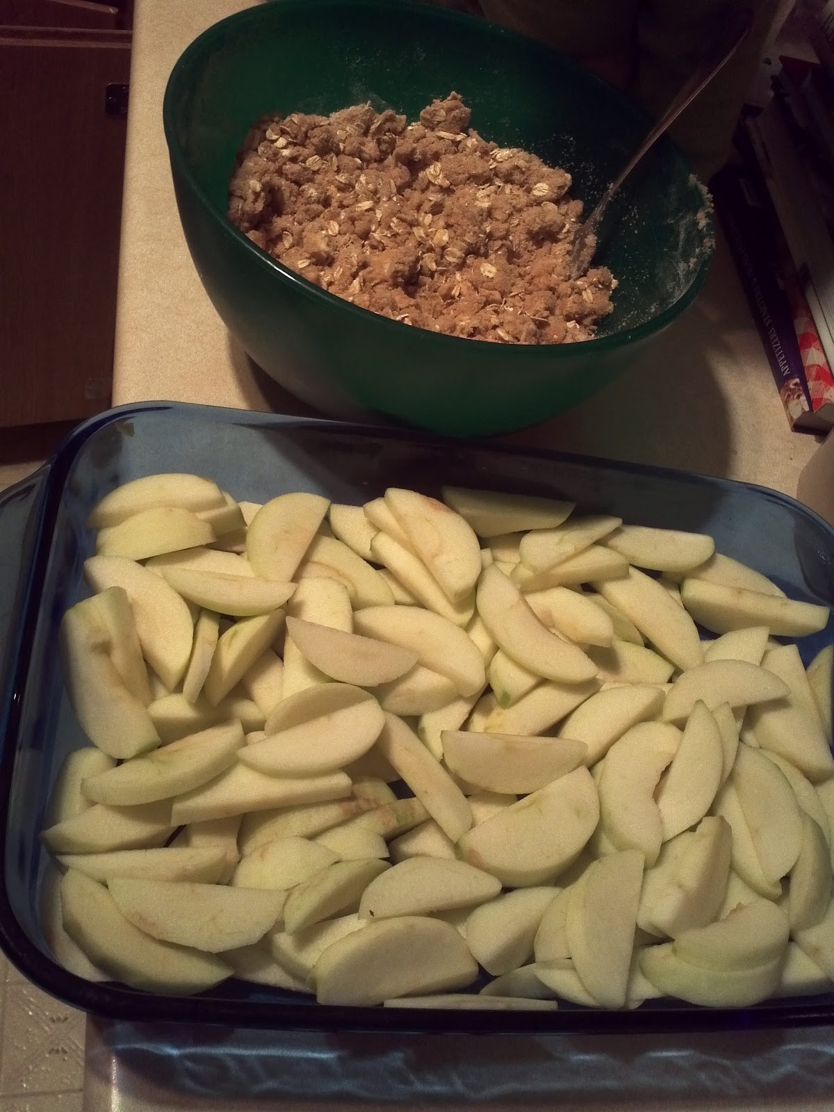 Mere of all trades...master of some! Granny Smith Apple Crisp
