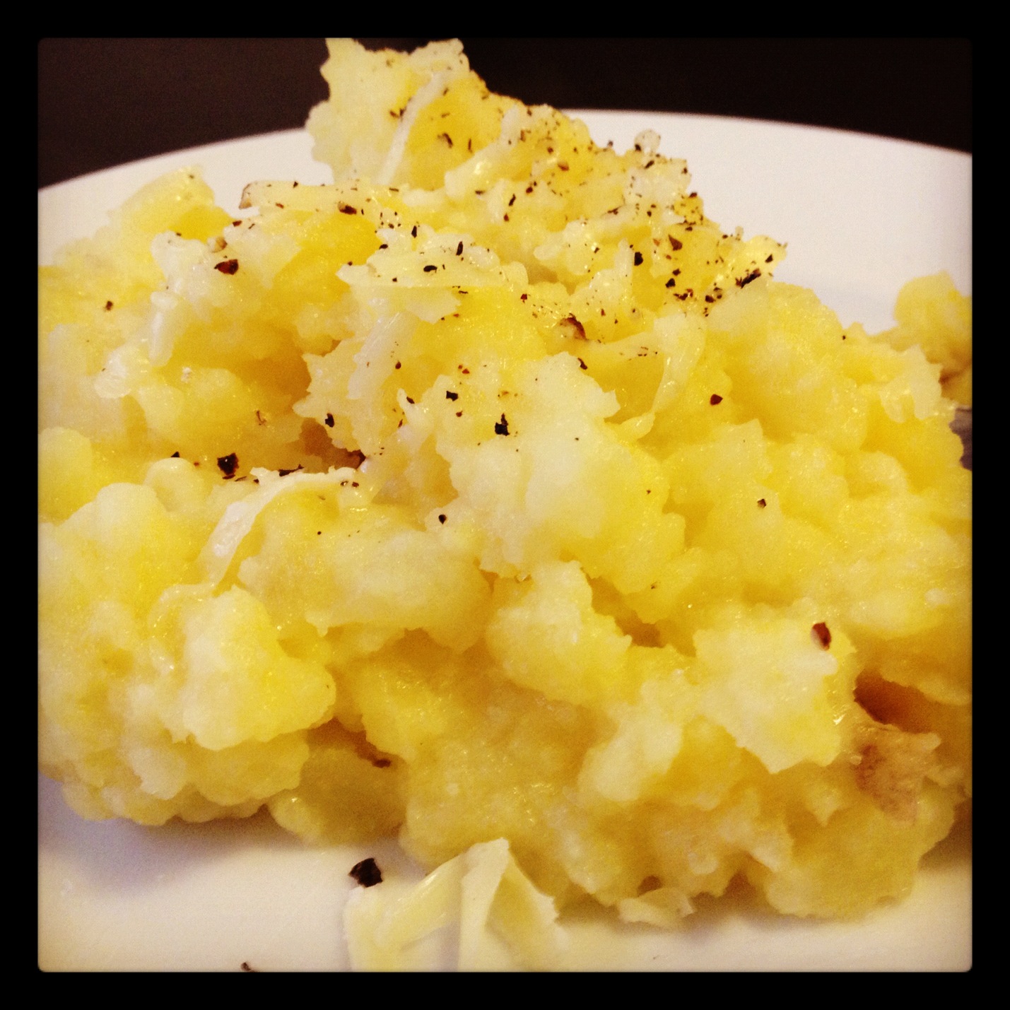 Ruminations on Food Cheesy Potato & Rutabaga Mash
