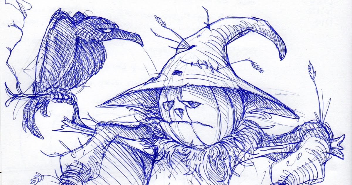 DAVE LOWE DESIGN the Blog 15 Days 'til Halloween Meeting Doodles