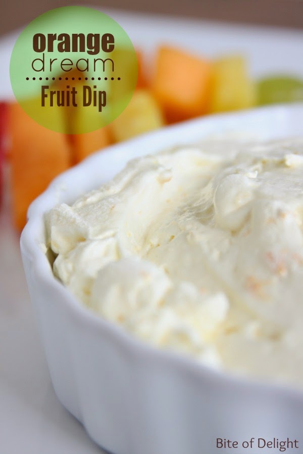 Orange Dream Fruit Dip Bite Of Delight