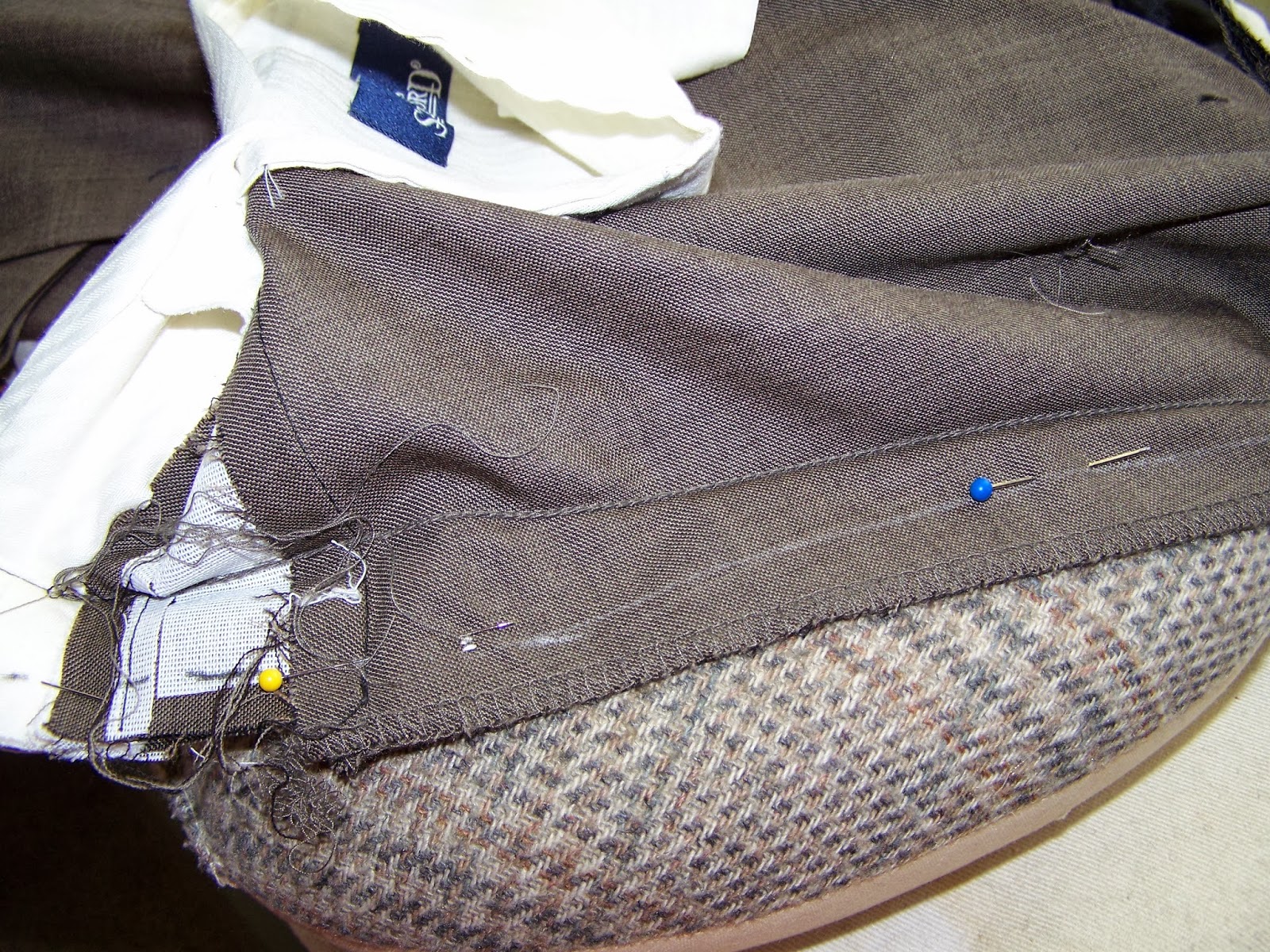 sewcreatelive How To Let Out (Or Take In) The Back Trouser Seam For