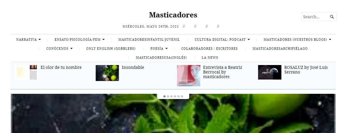 Sobre los blogs de MASTICADORES