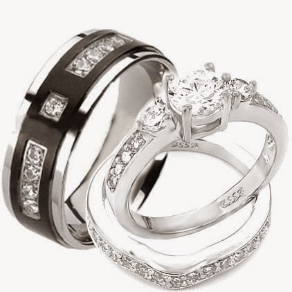 Titanium Engagement Ring
