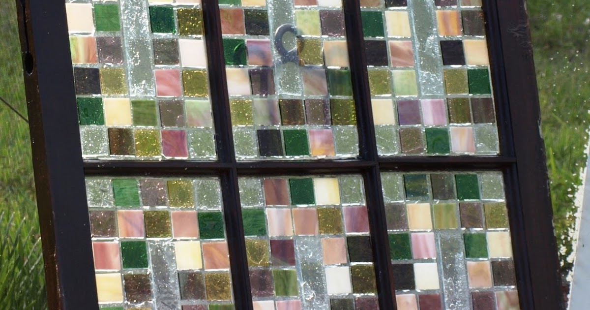 [ARTful] Salvage New stained glass mosaic windows UPDATE!
