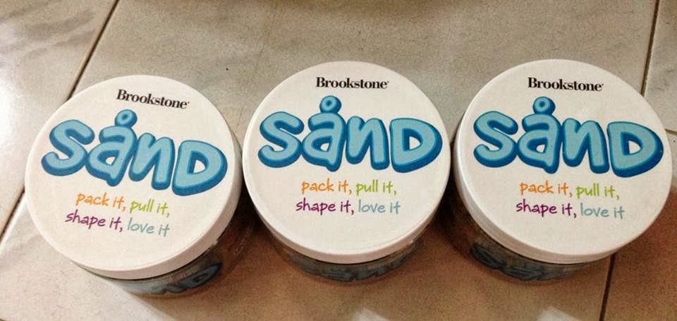 kinetic sand by brookstone
