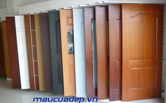 Cửa gỗ MDF Veneer phù hợp với tất cả nội thất, không gianfh