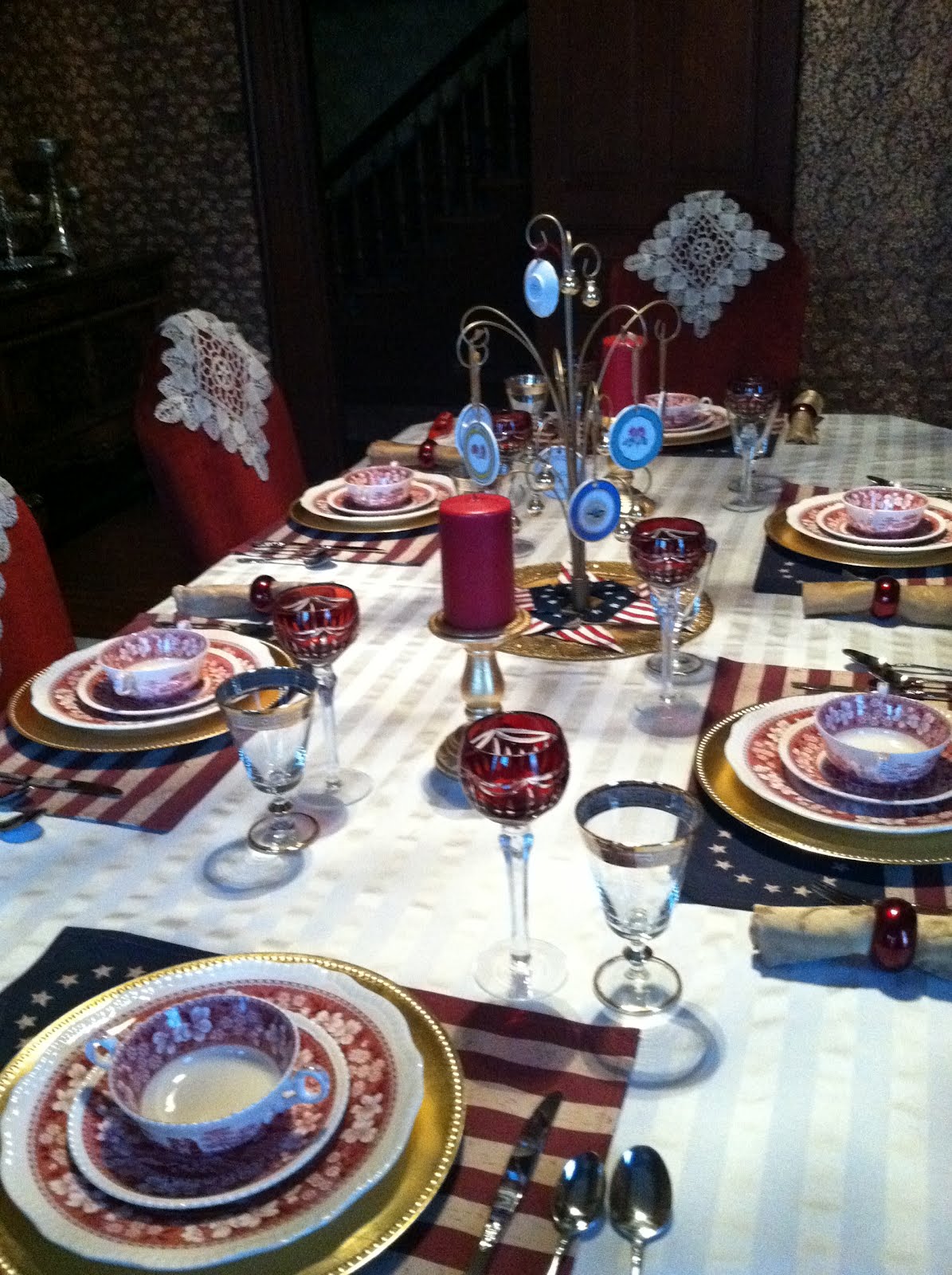 Carolinajewel S Table White House China For Presidents Day