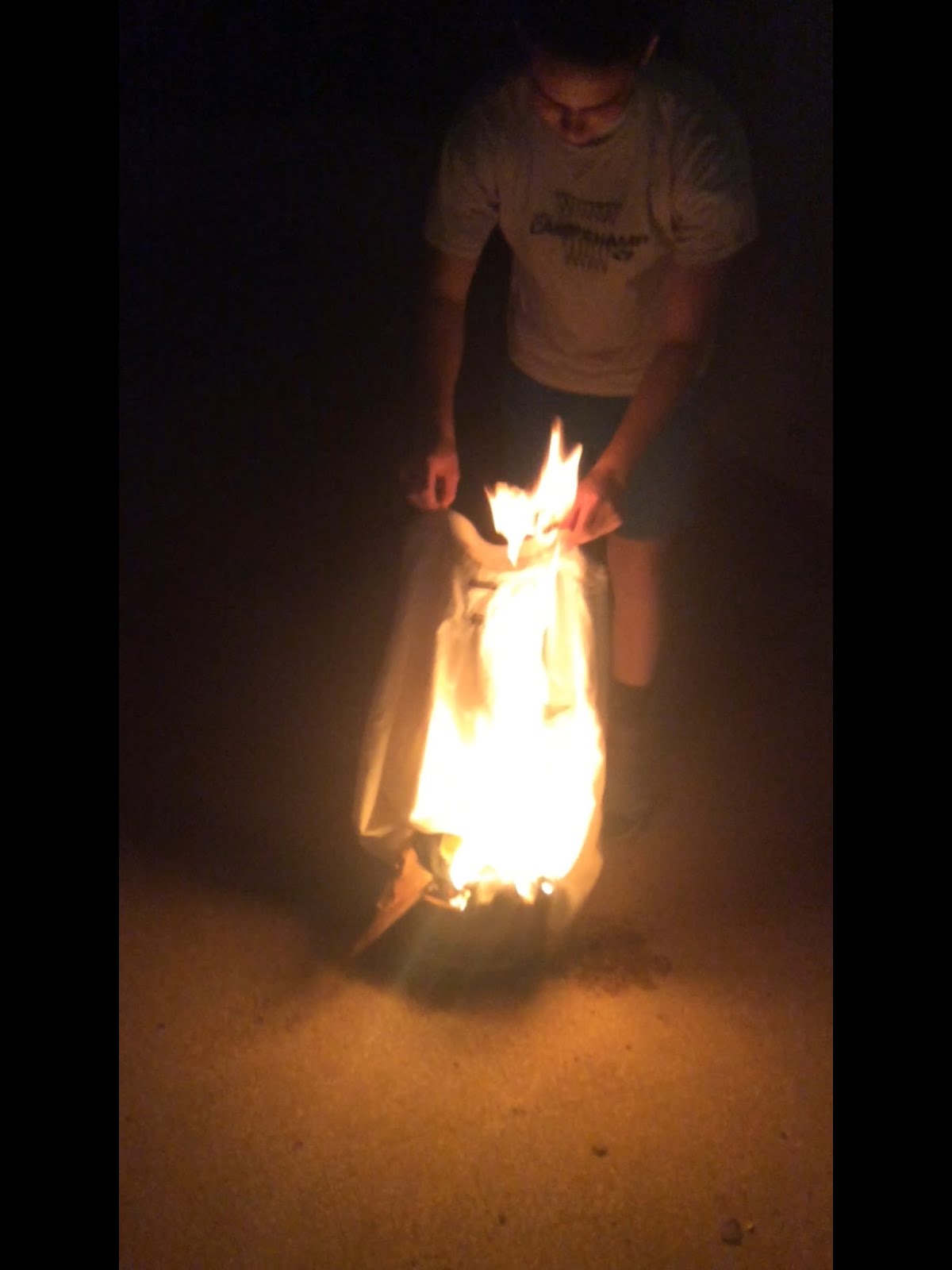 One Year: Burning of the Shirt!