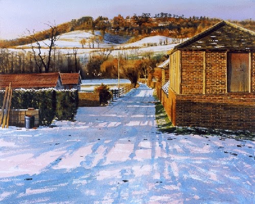 08-Lockner-Farm-Joe-Francis-Dowden-Photo-Realistic-Watercolour-Paintings-www-designstack-co