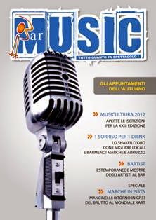 Bar Music. Tutto quanto fa spettacolo! 27 - Ottobre & Novembre 2011 | TRUE PDF | Bimestrale | Professionisti | Tempo Libero | Musica
Bar Music è tutto quanto fa spettacolo.