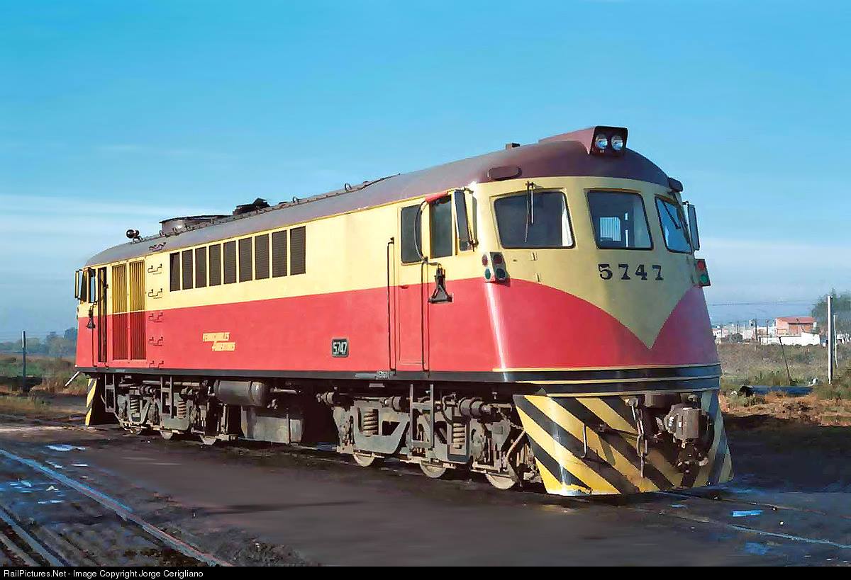 1966 - Locomotora General Electric COOPER, doble cabina.