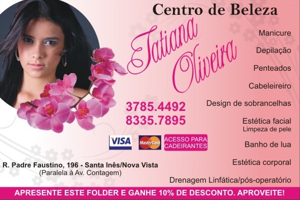 CENTRO DE BELEZA TATIANA OLIVEIRA