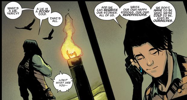 More right than you know, Loki Lie-Smith. From Loki: Agent of Asgard.