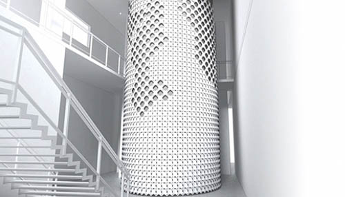 Ditto the Artistic Wall Art Pillar Cover