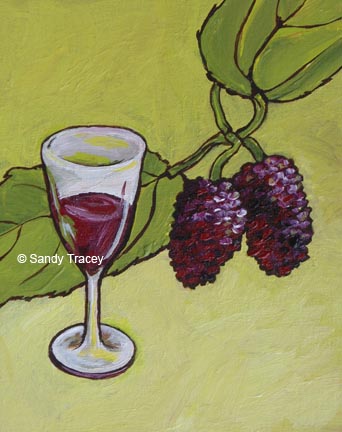 Painting a Day by Sandy Tracey