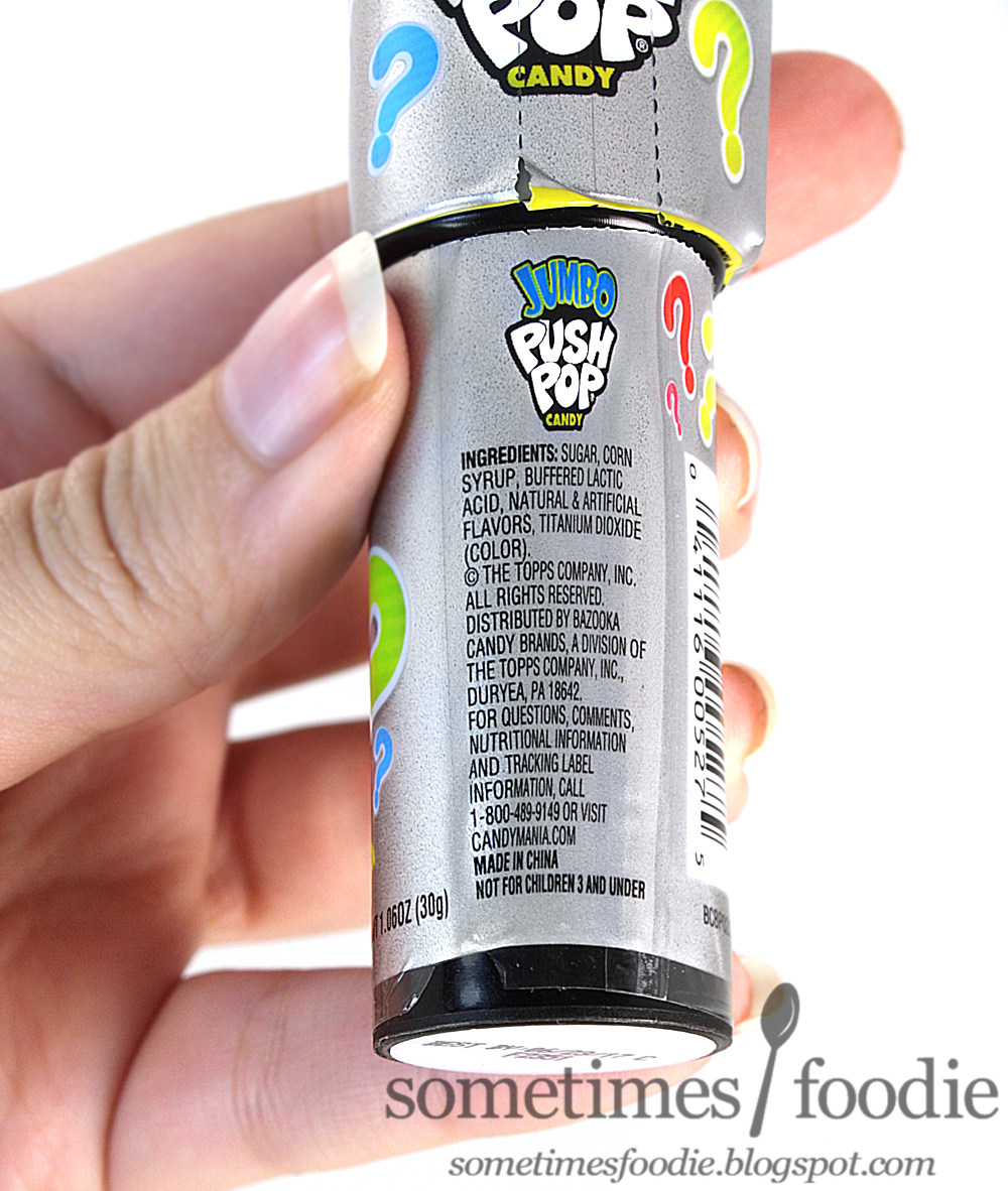 Sometimes Foodie Mystery Flavor Push Pop Target