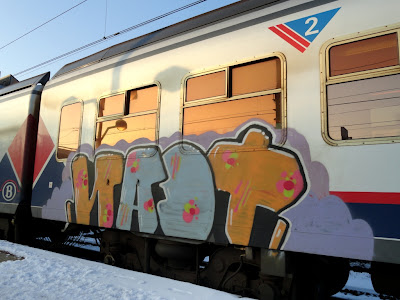 train graffiti