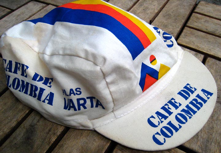 cafe de colombia cycling cap