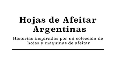 Colección de Hojas de Afeitar Argentinas