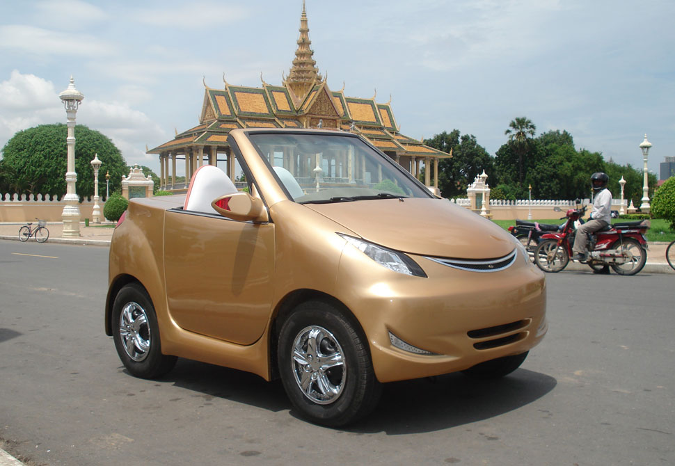 car in Cambodia Introduction To Angkor car Car made by Cambodian