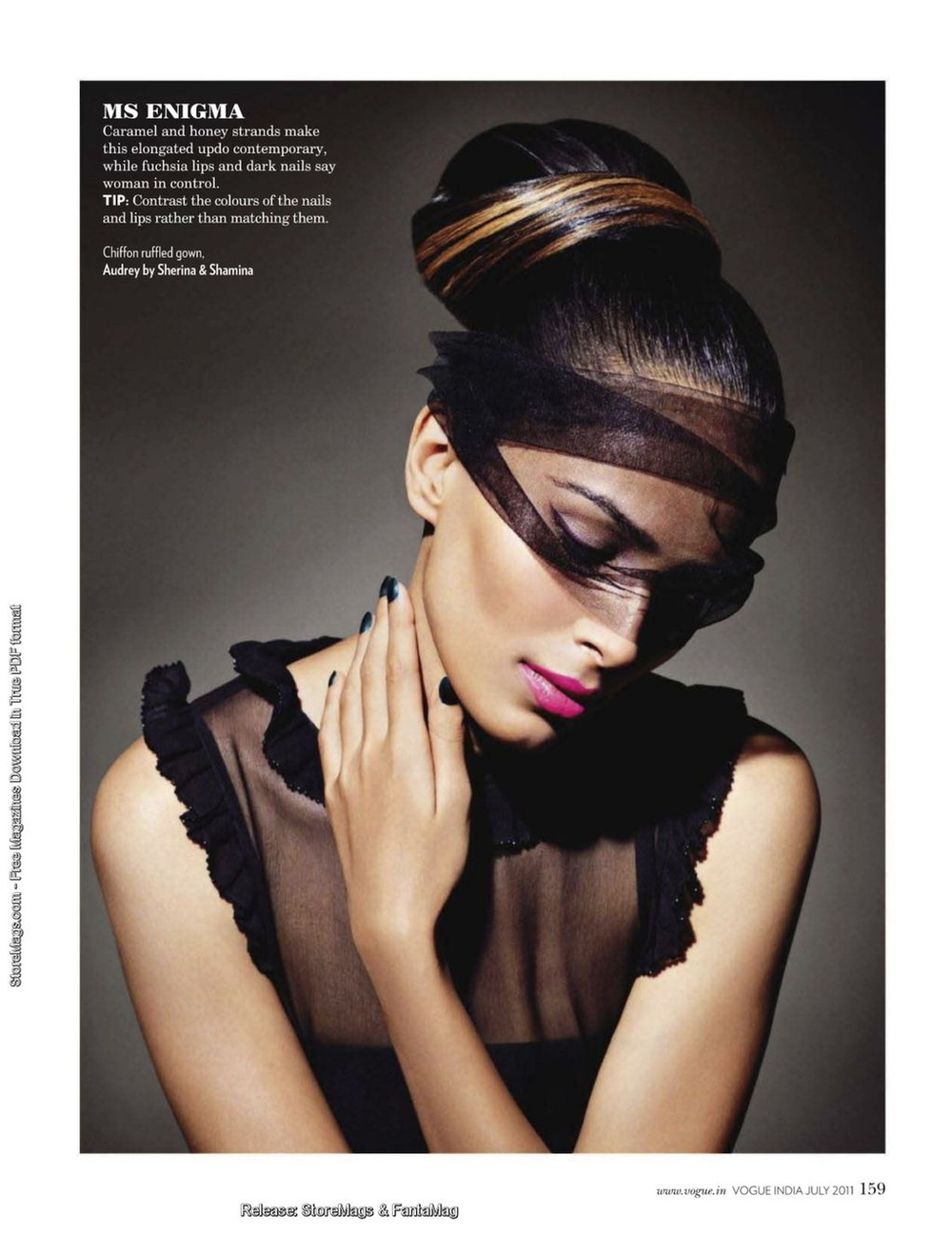 vogue beauty editorials