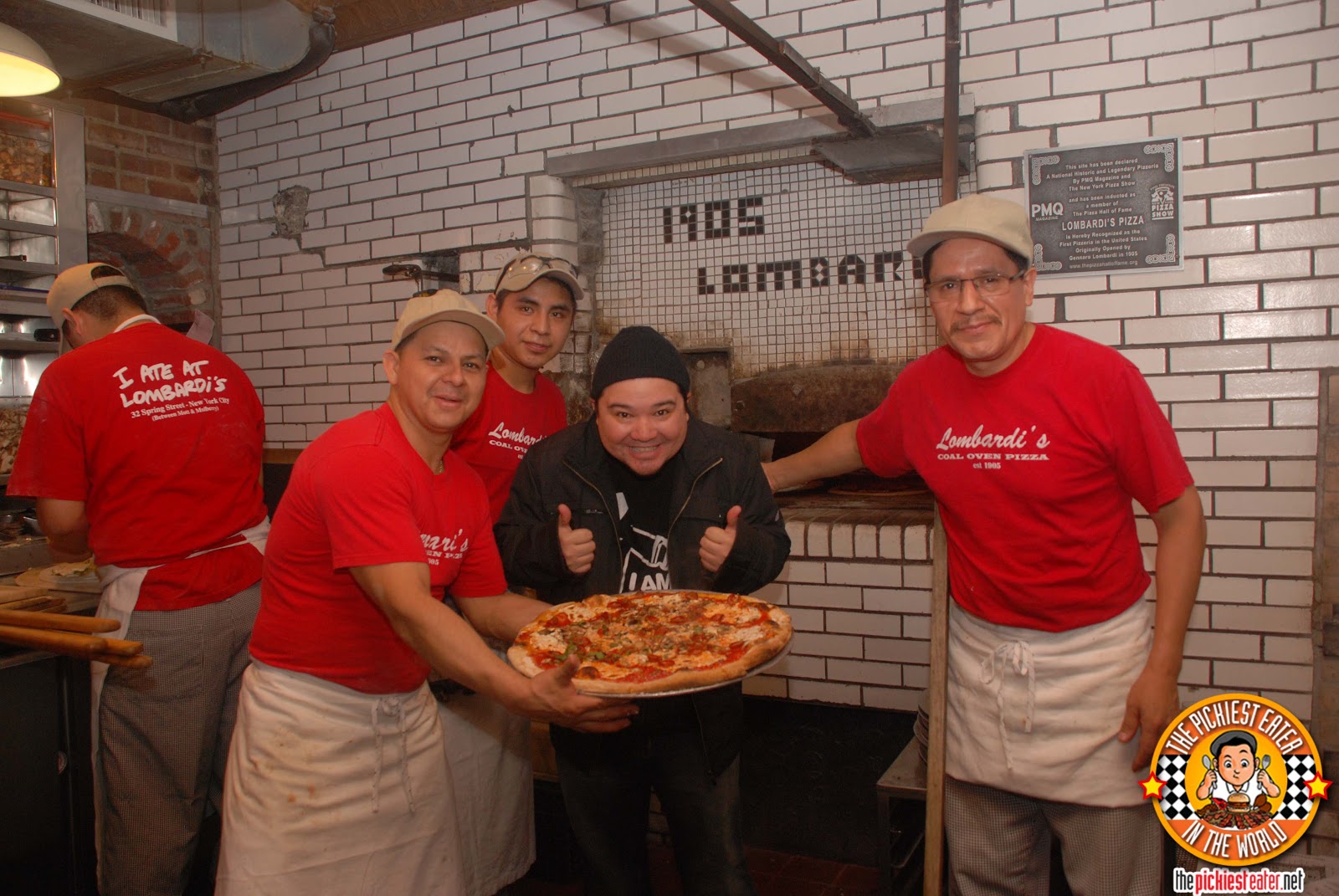 THE PICKIEST EATER IN THE WORLD LOMBARDI'S AMERICA'S FIRST PIZZA PLACE