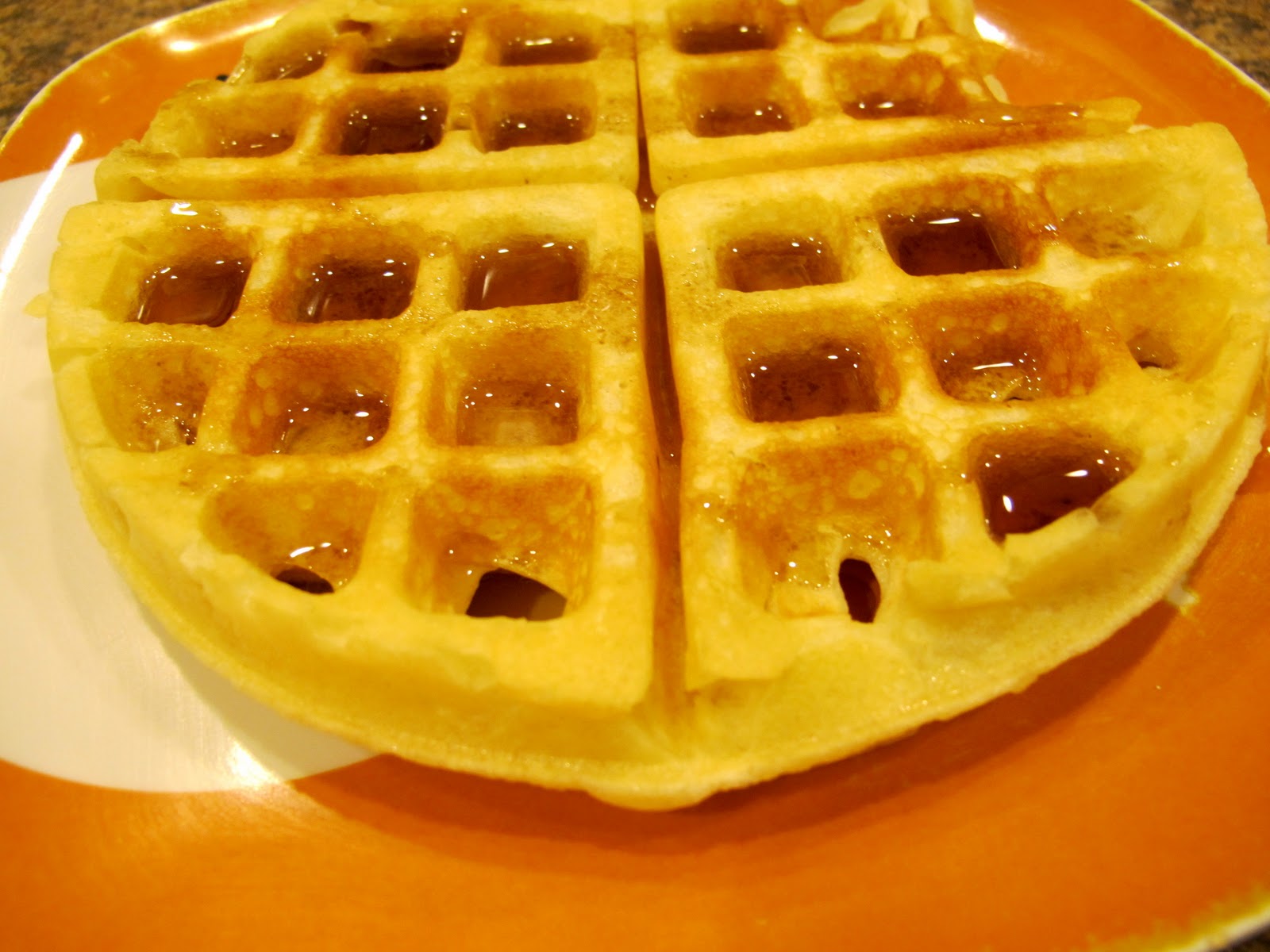 Simply YUM! Basic Waffles and Homemade Syrup