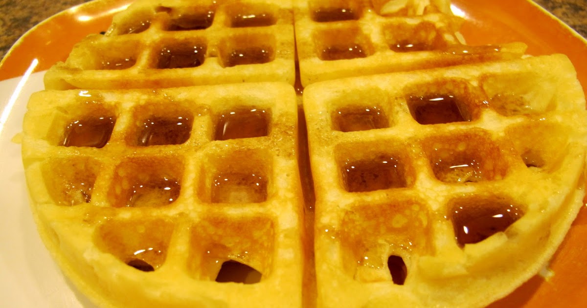 Simply YUM! Basic Waffles and Homemade Syrup