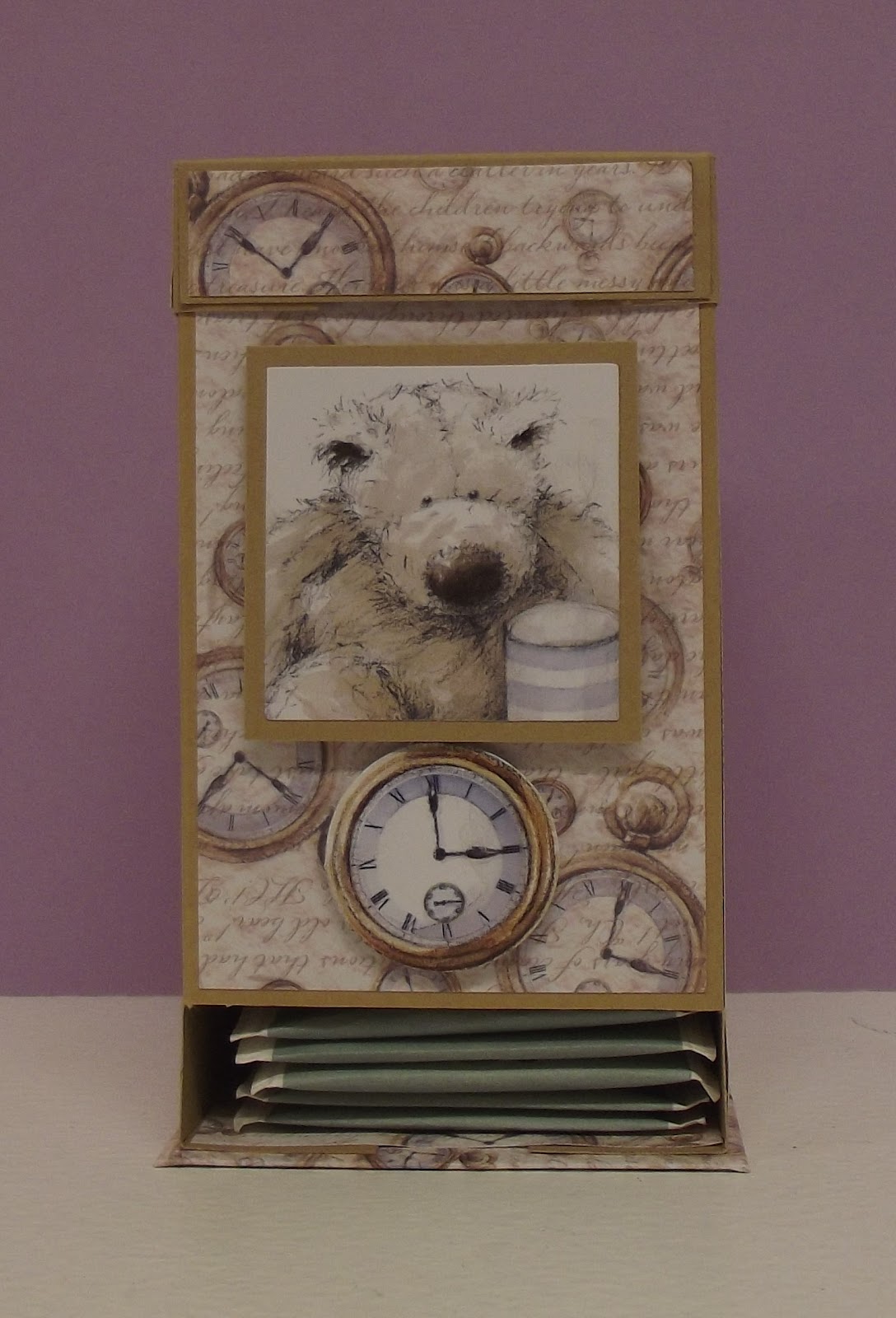 Night Owl Designs: Tea Caddy Tutorial