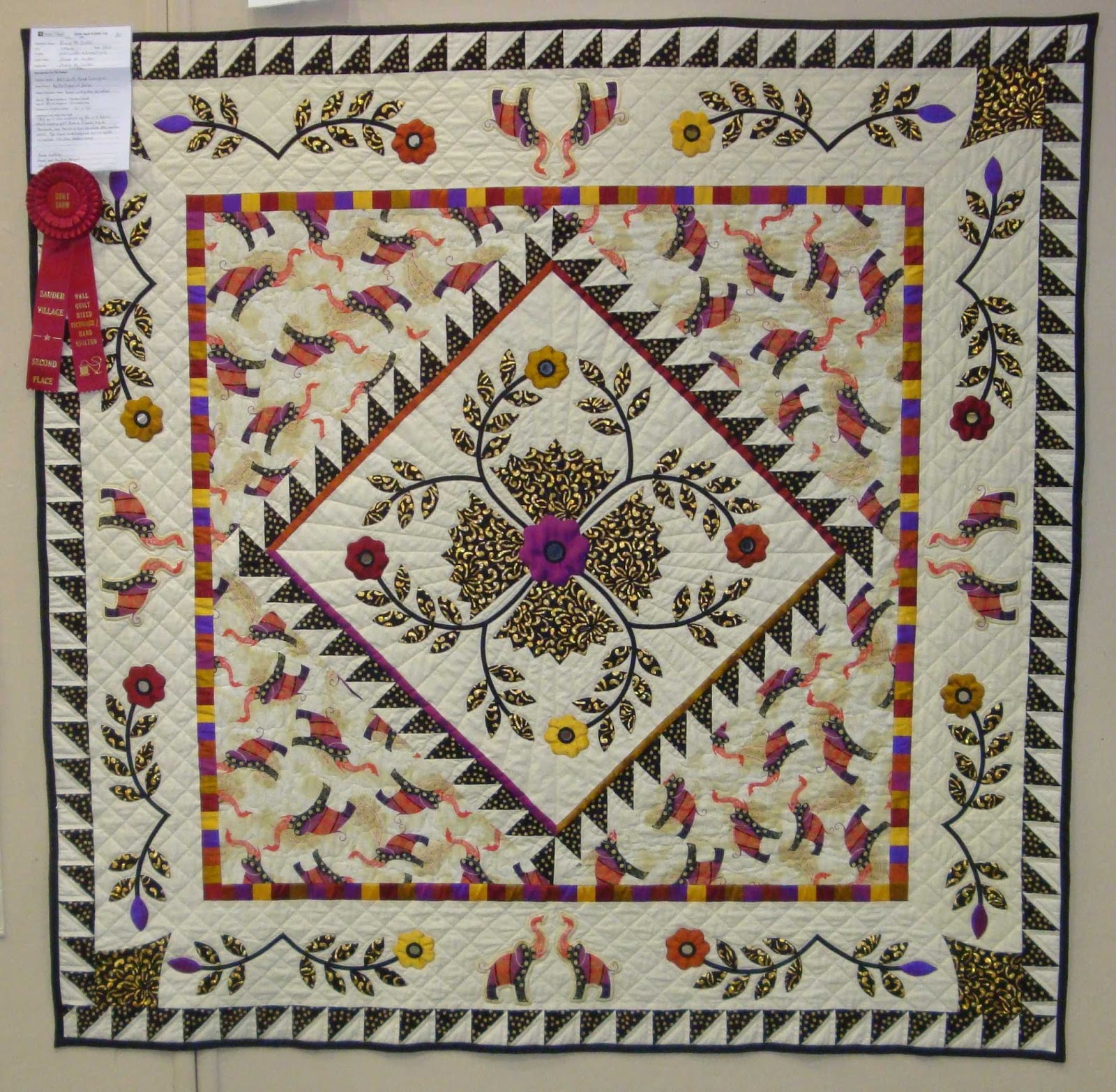 FABRIC THERAPY Sauder Village Quilt Show, Part I