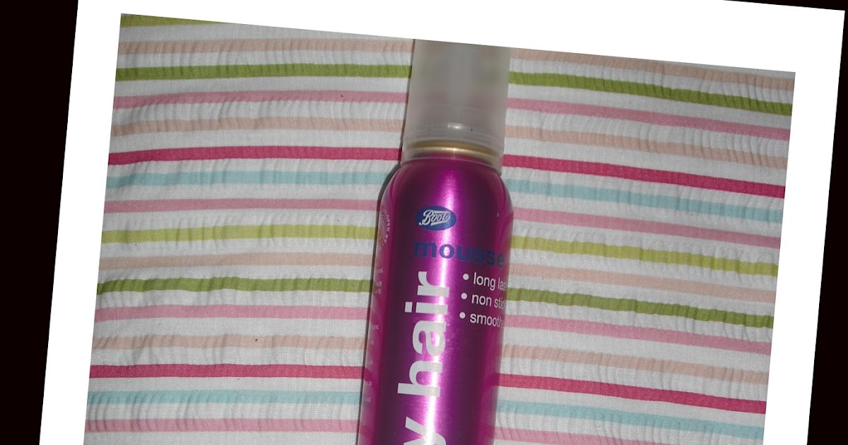 SJFX Beauty and Special Effects Make Up Blog Boots Curly Hair Mousse