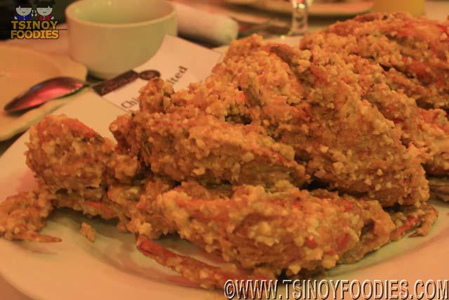 chinese salted egg crab