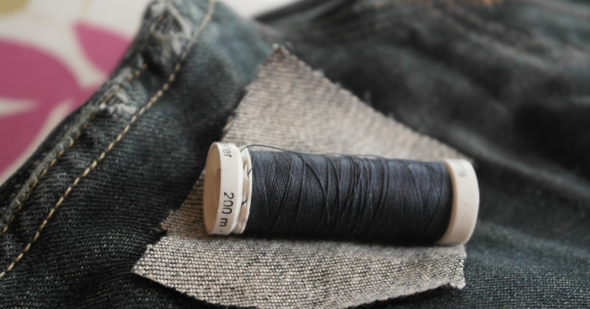 Happy Small Things Makedo and Mend Torn jeans