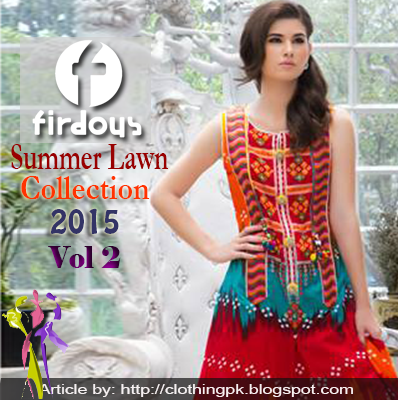 Firdous Colorful Spring Summer Lawn Collection 2015 Vol-2