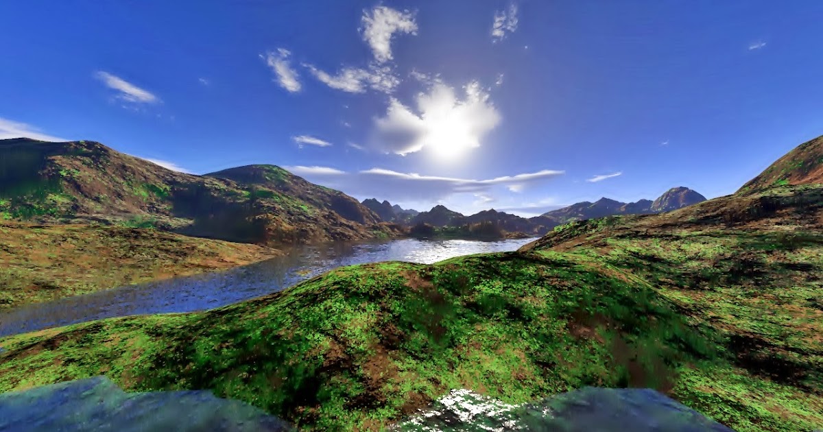 Dr. Misterblog: Wallpapers de paisagens 3d para baixar