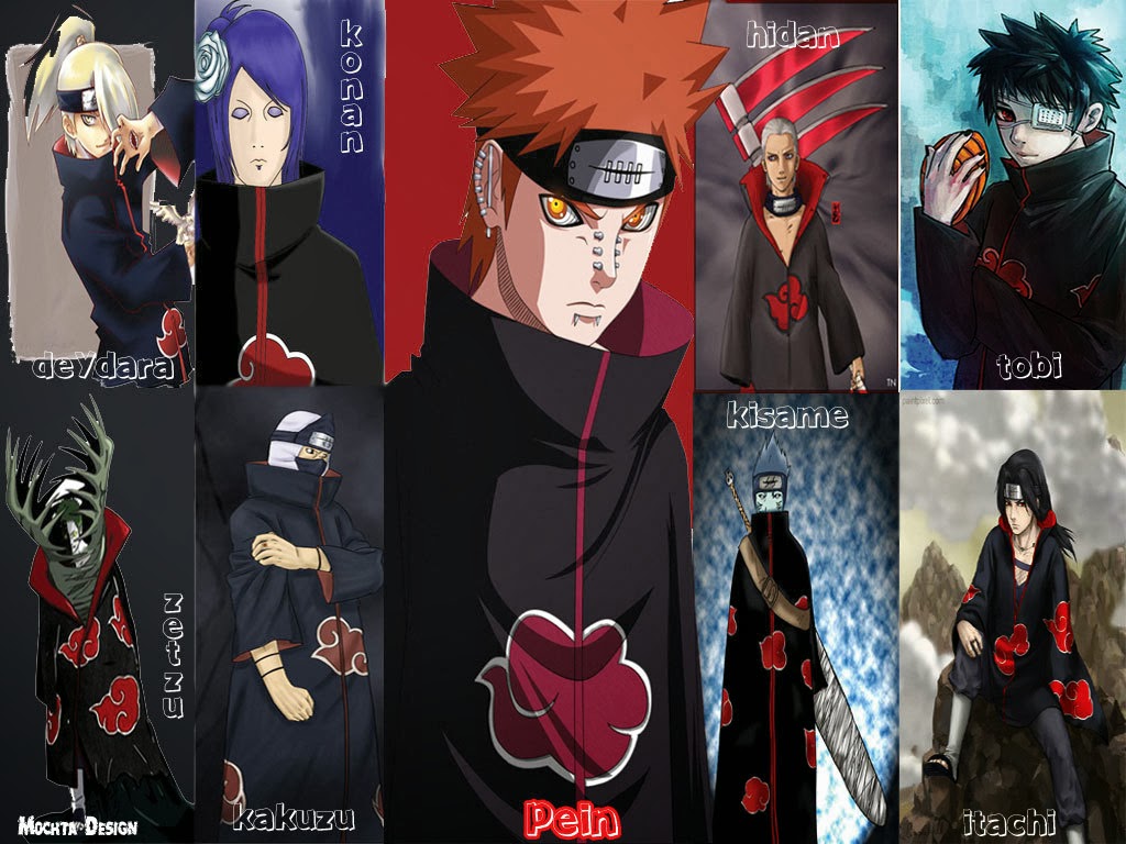 1001 Gambar Keren Gambar Naruto Akatsuki