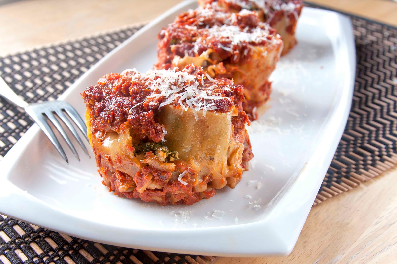 Muffin Tin Mania Lasagna Rounds