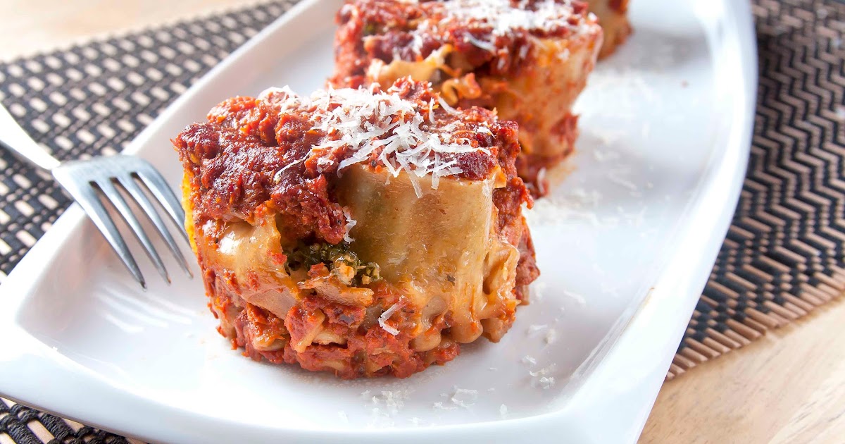 Muffin Tin Mania Lasagna Rounds