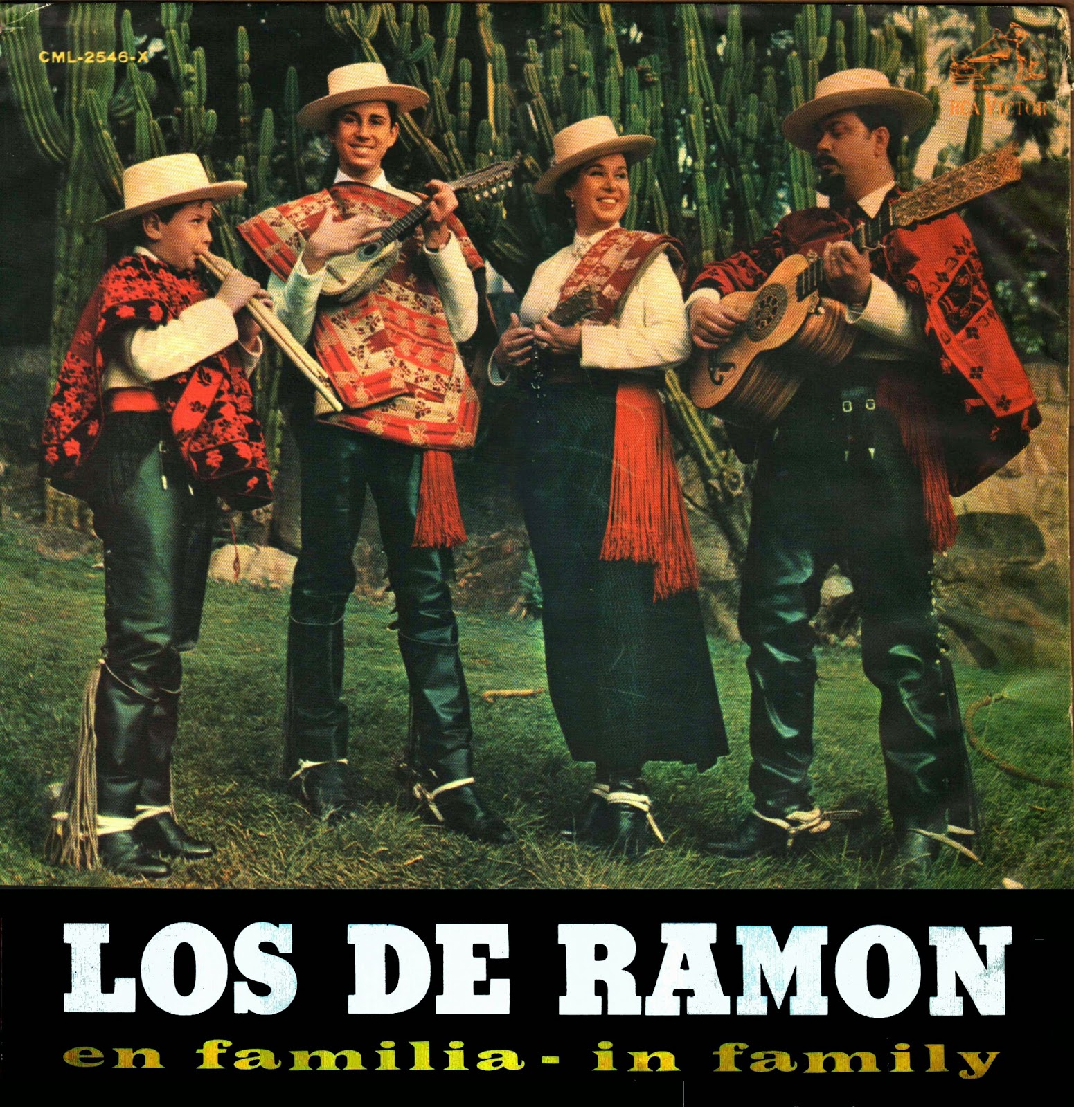 cd Los de Ramón en Familia TAPA