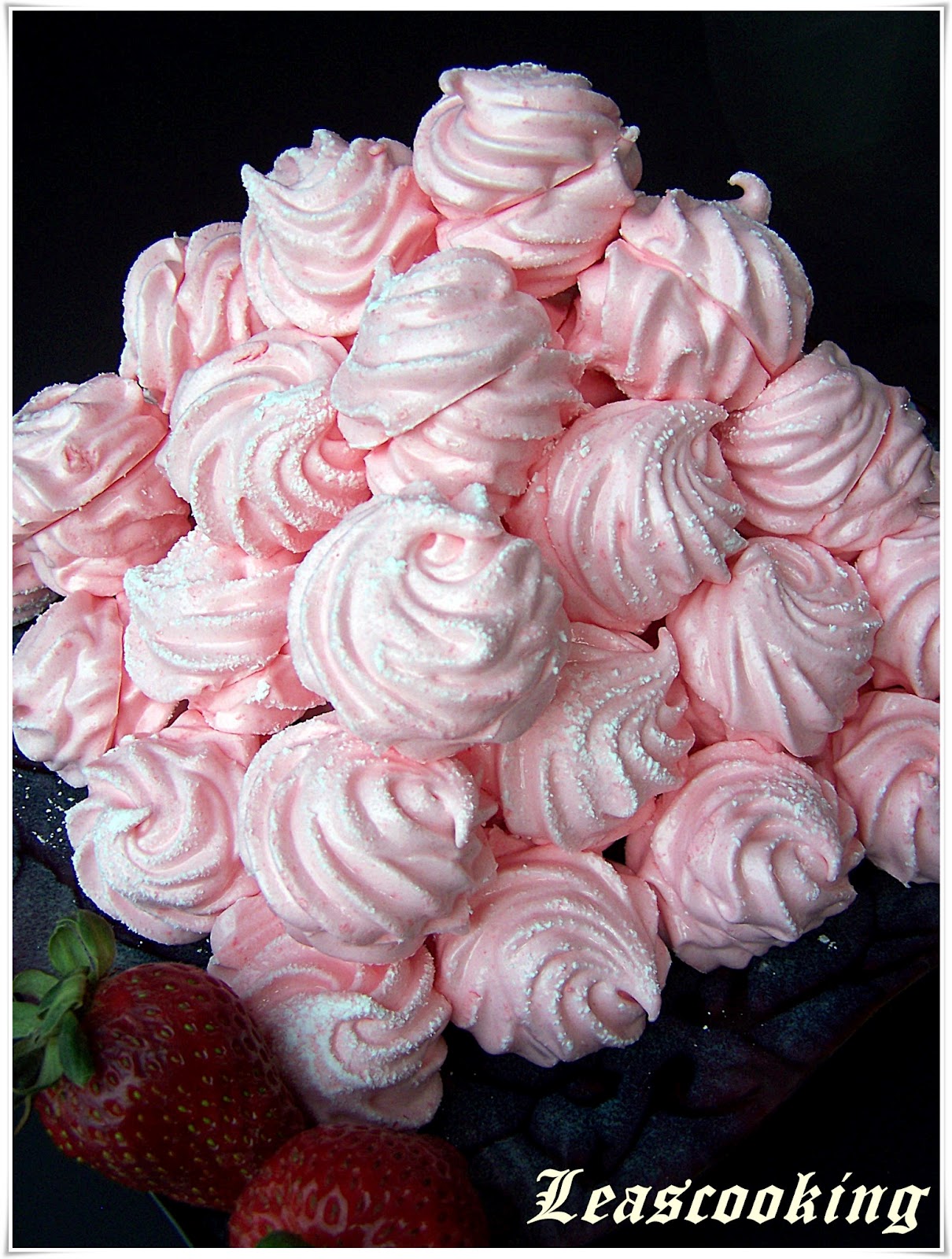 Lea's Cooking Raspberry Marshmallow "Zefir" (Зефир)