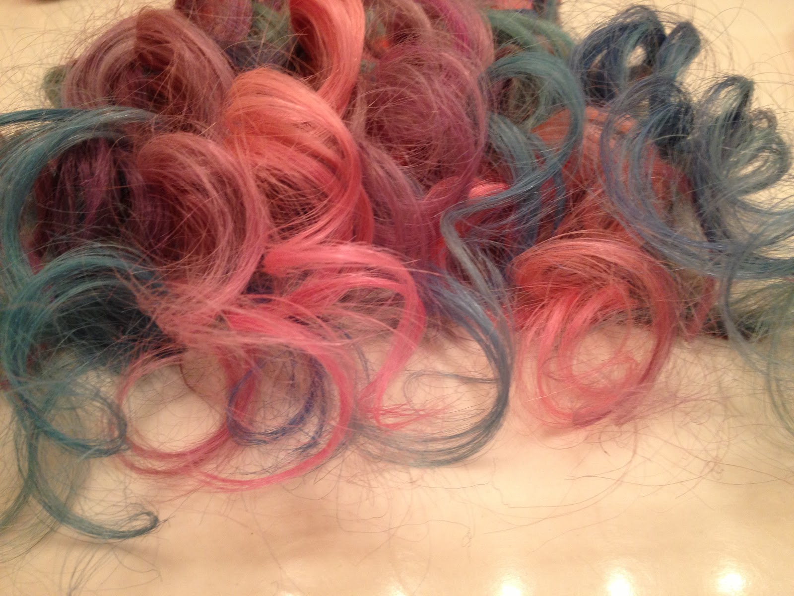 The Shop Therapist Diy Pastel Extensions Aka My Little Pony Hair