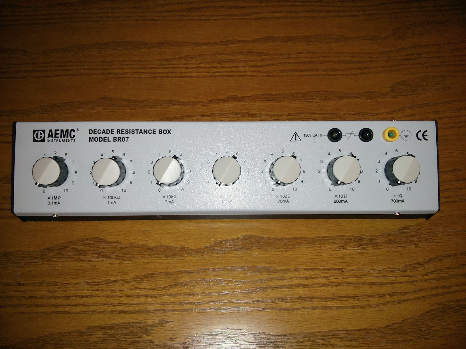 AEMC BR07 resistance decade box KvvCreates