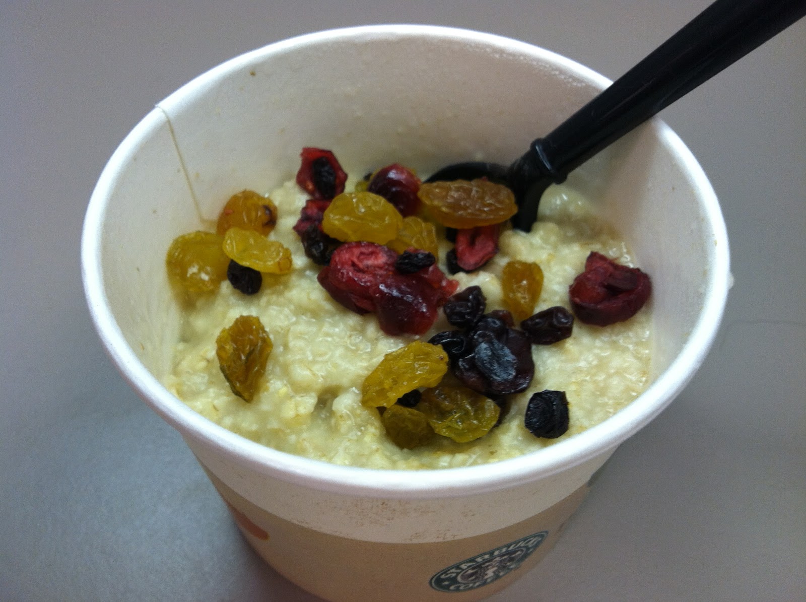 Starbucks Perfect Oatmeal [Review] Fast Food Geek