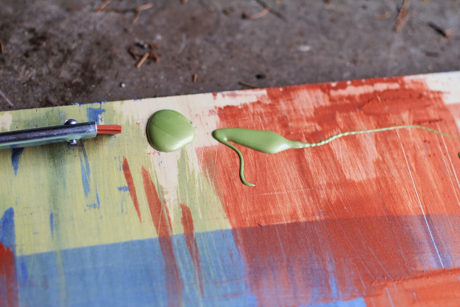 sassafras squeegee art paintings