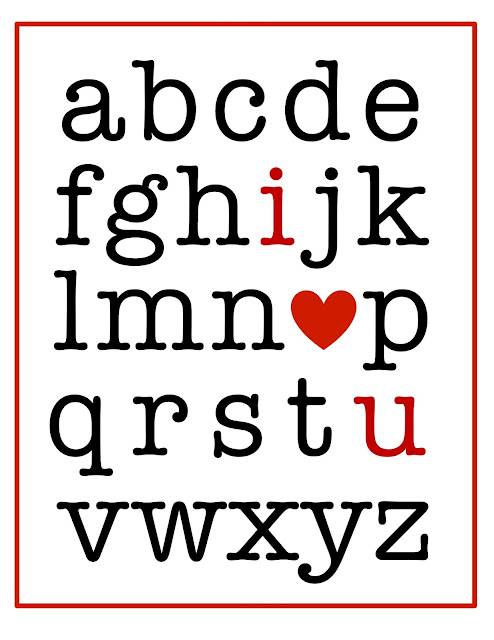 20 Free Valentine Printable Signs via Mandy's Party Printables from Bloom Design