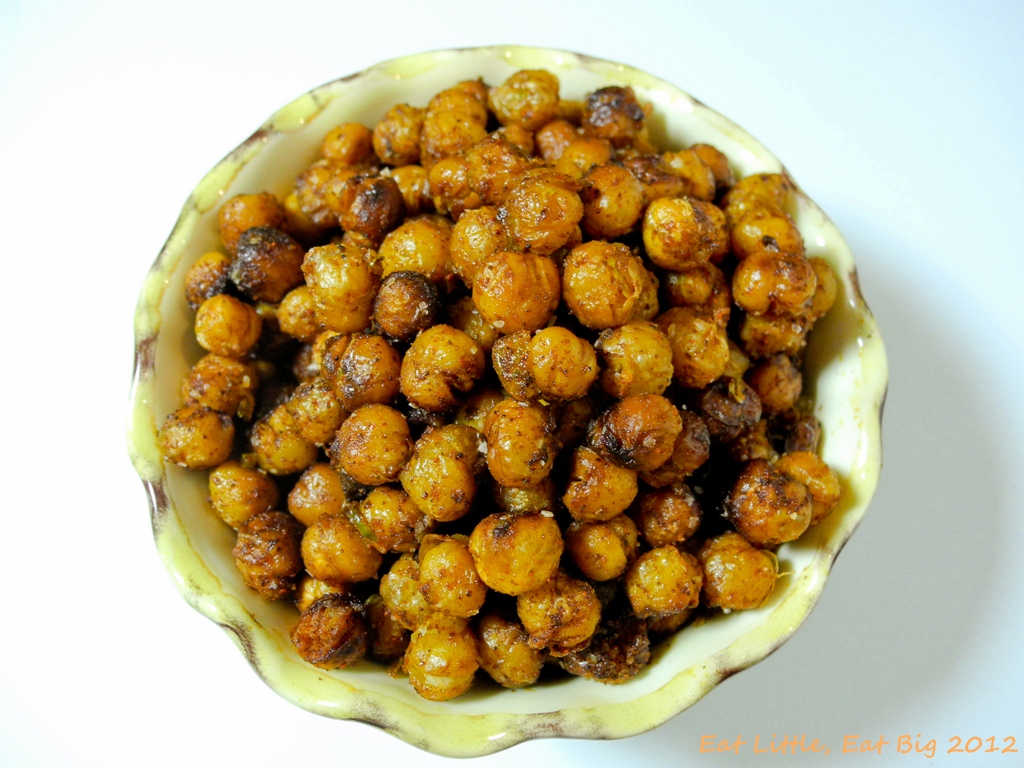 Recipe for Smoky Fried Chickpeas Eat Little, Eat Big