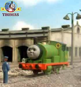 green number 6 thomas train